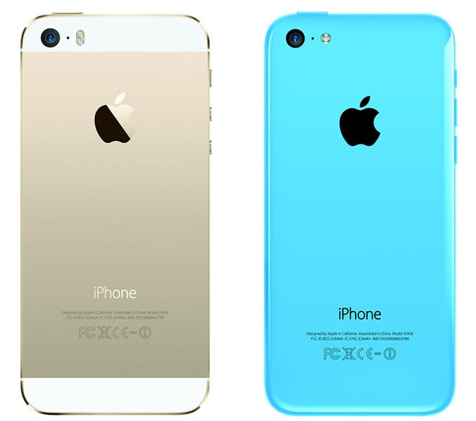 iphone 5s e iphone 5c