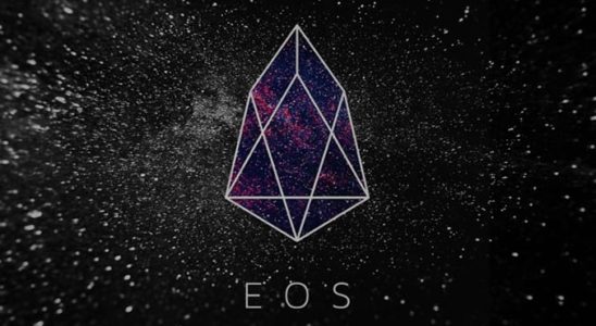 logo de la criptomoneda eos