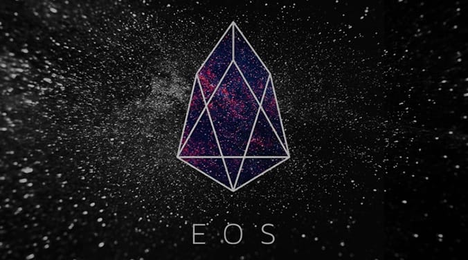 logo de la criptomoneda eos